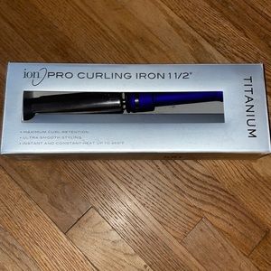 ION Titanium Pro Curling Iron. Inch and a half